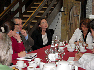 Dr. Tayfun Belgin, Huma Kabakç·, Dr. Bettina Ruhrberg (vl.), Foto: G. Kortlüke