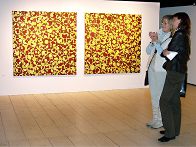 Ausstellung Mönchehaus Museum 2007 I Birgit Antoni I Schleuderball © 2007 Birgit Antoni, VG Bild-Kunst Bonn